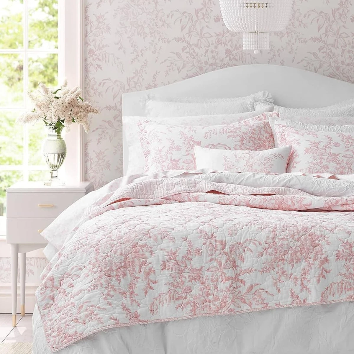 Laura Ashley Pink Quilts, Bedspreads & Coverlets for sale | eBay