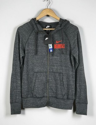 NIKE Full Zip Oregon State Beavers Hooded Sweatshirt Women s Small NWT