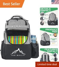 Disc Golf Bag, 22+ Discs Lightweight Backpack...