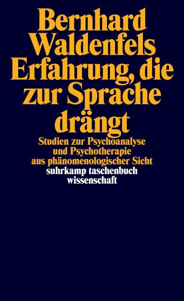 Erfahrung, die zur Sprache drängt Bernhard Waldenfels