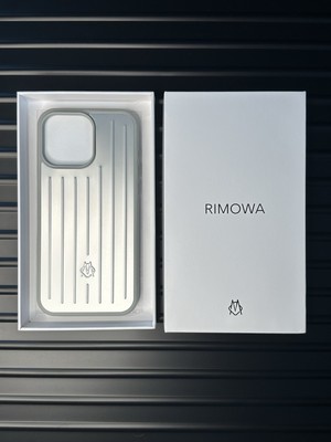RIMOWA iPhone 16 PRO MAX Handyhülle/Case (Silver/Aluminum) BRAND NEW  