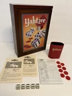 2011 Parker Brothers YAHTZEE Vintage Game Collection Wooden Bookshelf Edition