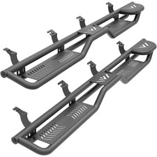 Two Raised Steps Running Boards Side Steps Compatible with 2022 2023 2024 2025