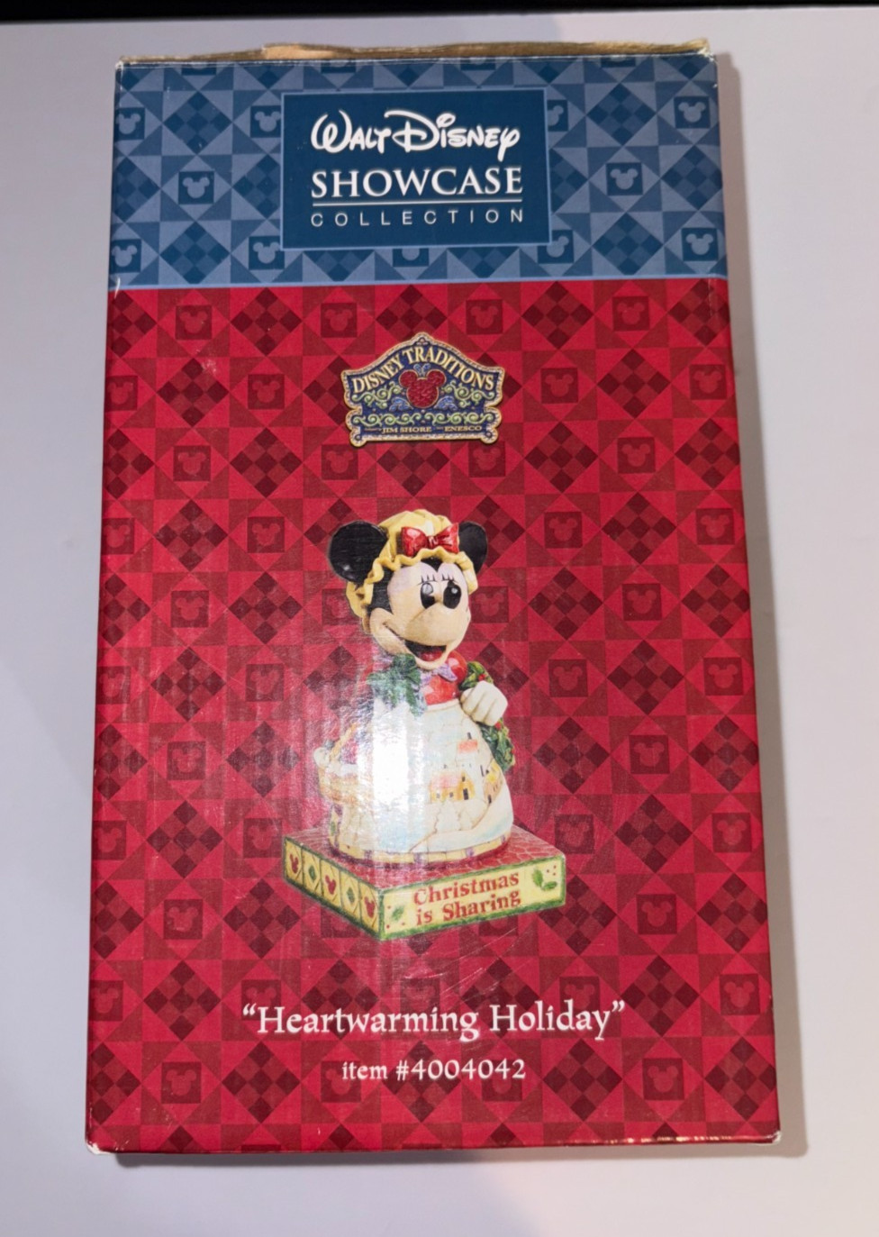 Walt Disney Showcase Collection "HEARTWARMING HOLIDAY " Minnie Mouse - W/Box 9"