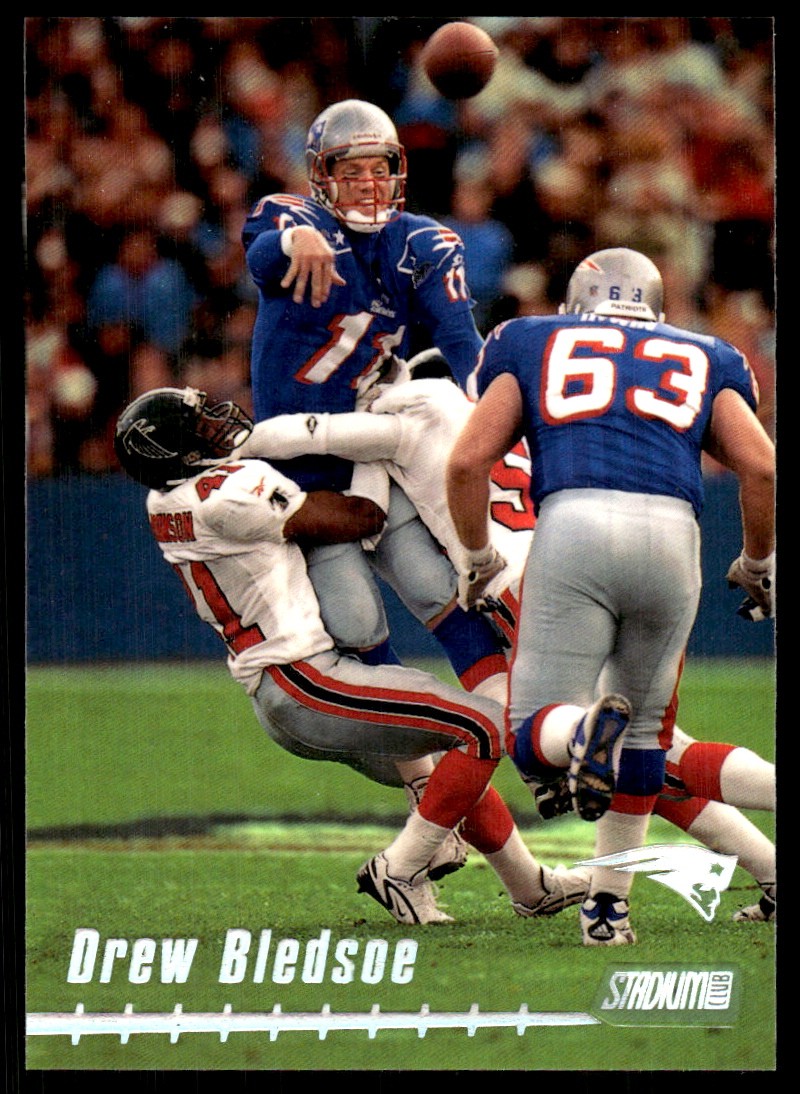 Drew Bledsoe 1999 Stadium Club #75 Patriots NFL READ FREE SHIPPING AutographDen