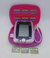 LeapFrog, LeapPad 2 Purple Learning Tablet, 9 Games, Case, and Cords - Tested