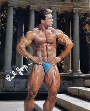 RICH GASPARI SIGNED 11X14 PHOTO IFBB PRO BODYBUILDER HALL OF FAME RACC TRUSTED D