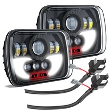 7x6 5x7 Led Headlight Assembly Toyota Pickup Truck 1982 1983 1984 1995 7x6 5x7 Led Headlight Assembly Toyota Pickup Truck 1982 1983 1984 1995