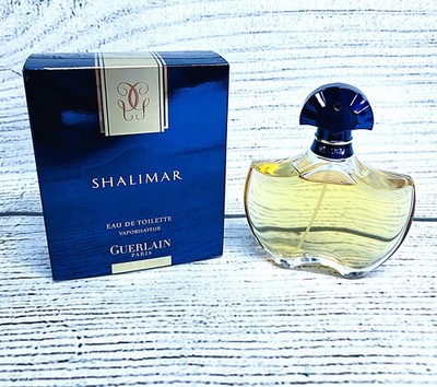 Vintage Shalimar Eau De Toilette For Women 75ml/2.5oz by Guerlain Paris - NEW