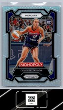 2024 Panini Prizm Monopoly WNBA #66 Celeste Taylor Silver Prizms