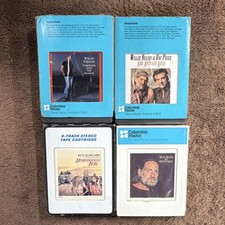 Willie Nelson 8-Track tape Lot Country And Western