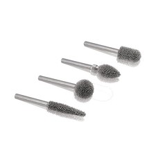 Kutzall Original Coarse Rotary Burr Set - 1/8" Shaft - 4 Piece