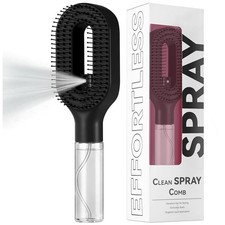 2 in 1 Hair Brush with Water Spray Bottle Det...