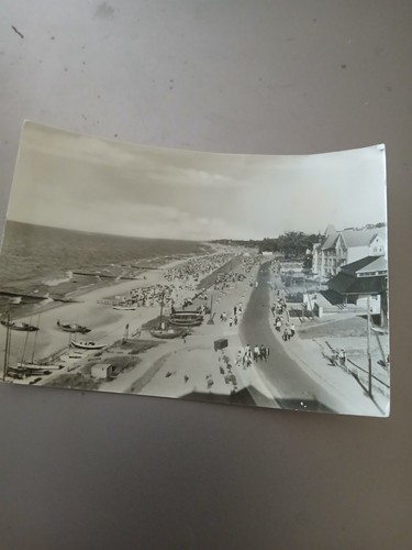 Alte Foto AK DDR Kühlungsborn Promenade ungel.