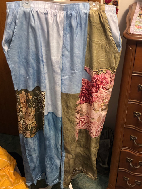 PULL ON WIDE LEG BOHO PANTS SIZE 2XL