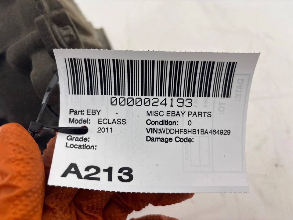 2010-2012 Mercedes-Benz W212 E350 AWD Front Differential Axle Carrier 3.07 OEM - Image 4 of 4