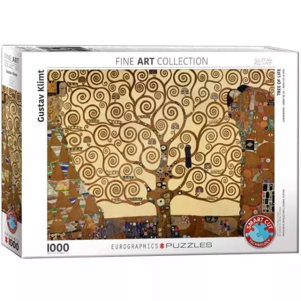 628136660594 Puzzle 1000 elementw Drzewo ycia Gustav Klimt Eurographics 6290₽