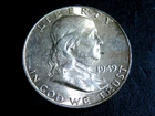 1949 FRANKLIN HALF DOLLAR AU
