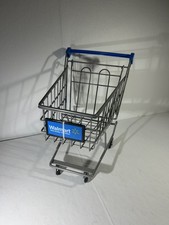 Mini Metal Walmart Shopping Cart Doll Sized Toy Decor 10 In x 10.25 In x 7 in