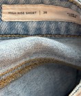 Pacsun High Rise Short Light Wash W/Frayed Hem Size 26 — photo 5