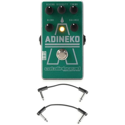 Catalinbread Adineko ''Oil Can'' Delay Pedal with EBS Patch Cables