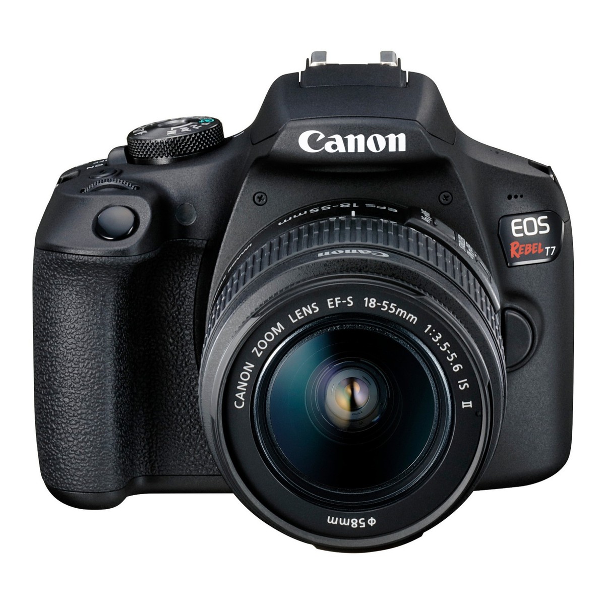 Canon EOS Rebel T7 DSLR Camera 18-55mm Lens Kit WiFi Full HD Video