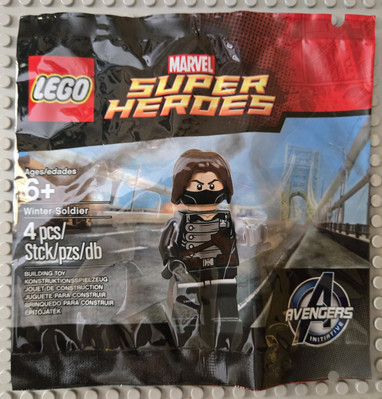 LEGO Winter Soldier Minifigure - 5002943 MARVEL Avengers (Bucky