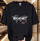 Skynet Design Soft Polyester print, Crew neck XXL