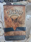 Original Vintage OILZUM Bar & Chain Metal Tin Can 1 Quart The White & Bagley Co