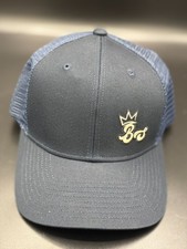 Ok Boomer Trucker Hat Snapback Navy Blue Mesh...