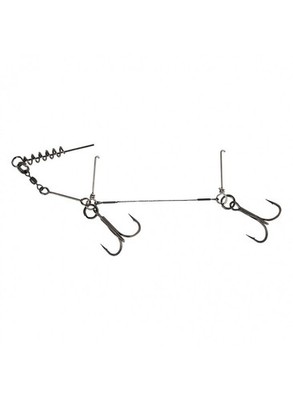 Savage Gear 1x7 Titanium Corkscrew Stinger 1/0 2/0 Heavy Duty Predator Rig