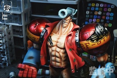 Franky Resin SPK Studio One Piece Figurine Statue 2 heads 34cm | eBay