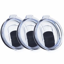 3 Pack 20 oz Tumbler Lid, Magnetic Slider Replacement Lids for 20 oz, 3