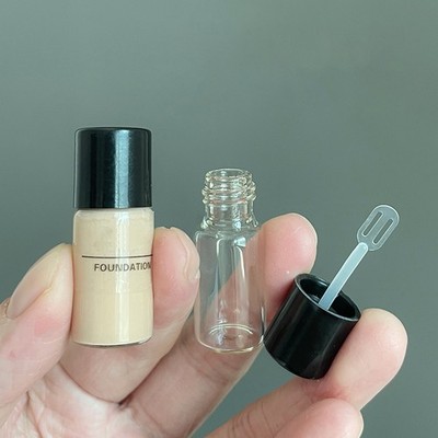 1/2/5 Stück leere Flasche nachfüllbare Flaschen Liquid Foundation 4ml Unterpackung Tr_wo