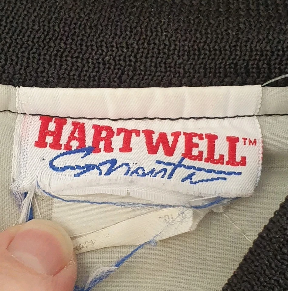 🔶️VINTAGE PORTLAND PIRATES HOCKEY TEAM WINDBREAKER HARTWELL BOMBER JACKET XXL - Image 4 of 4