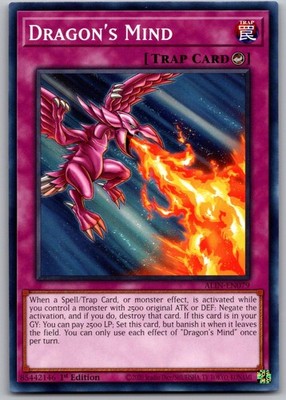Dragon's Mind ALIN-EN079 Common / Short Print Alliance Insight Yu-Gi-Oh NM