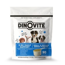 Dinovite 3 in 1 Probiotic for Puppies, Skin Coat, Digestive Health Joint Re...