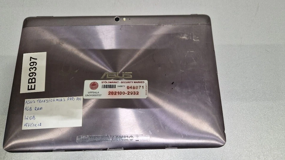 Asus Transformer Pad 700 Tablet 1GB RAM 32GB Nicht Funktioniert Für Teile - Bild 2 von 4