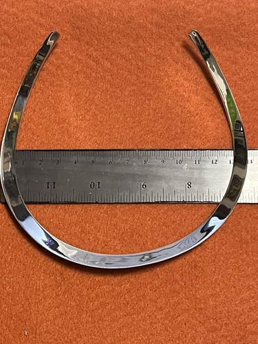 0,925 Sterling Modernist Choker Drehmoment Halskette Thailand Wt. 24 Gms - Bild 6 von 6