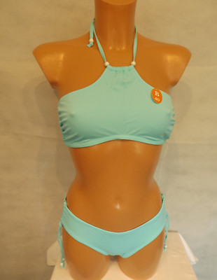   cheek by Lisca   Sexy Bikini ~ Bandeau ~ türkis ~ Neckholder ~ NEU ~ 36 B