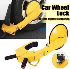 Anti-theft Wheel Clamp Heavy Duty Steel Car Van Safety Lock For Caravan Trailer