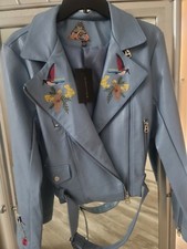 Signature 8 Women Leather Jacket (size: M)