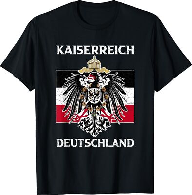 NEW LIMITED Deutsches Kaiserreich German Empire Flag - Imperial Germany T-Shirt
