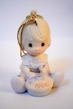 Baby's First Christmas - Ornament - Girl with Pie