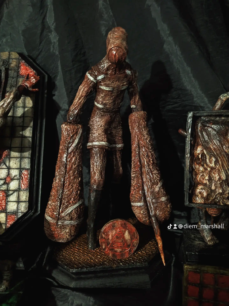 Silent Hill CLOSER Figure, Escultura Estatua Handmade Kit Resin