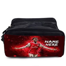 Personalised Saka Boot Bag Football Legend Arsenal School PE Kit Boys Gift NLP21