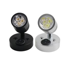 Wall Mounted Lighting Swivel Head Reading Lamp RV LED Light 12 Volt Spotlight