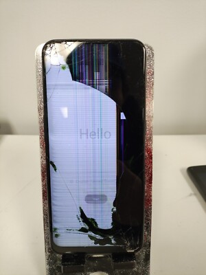 OnePlus Nord N100 BE2015 Cellphone (Blue 64GB) Broken Display Rough Shape