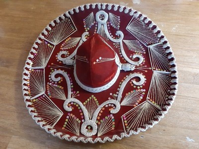 Vtg Genuine Pigalle Sombrero XXXXX 