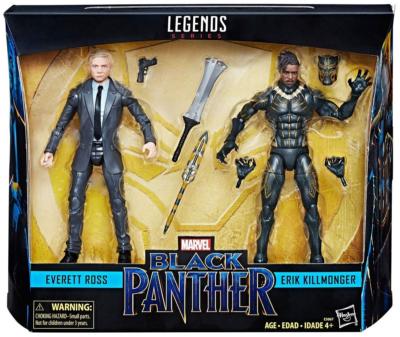 Marvel Legends Series Black Panther Everett Ross & Erik Killmonger